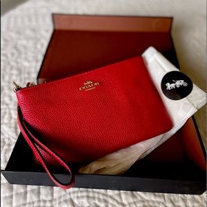 New Coach wristlet